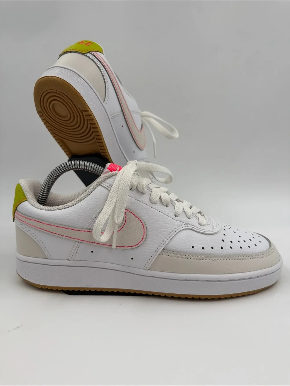 Nike Court Vision Low 'White Pink' (Style Code: FJ4569-100) Women's Size 8.0